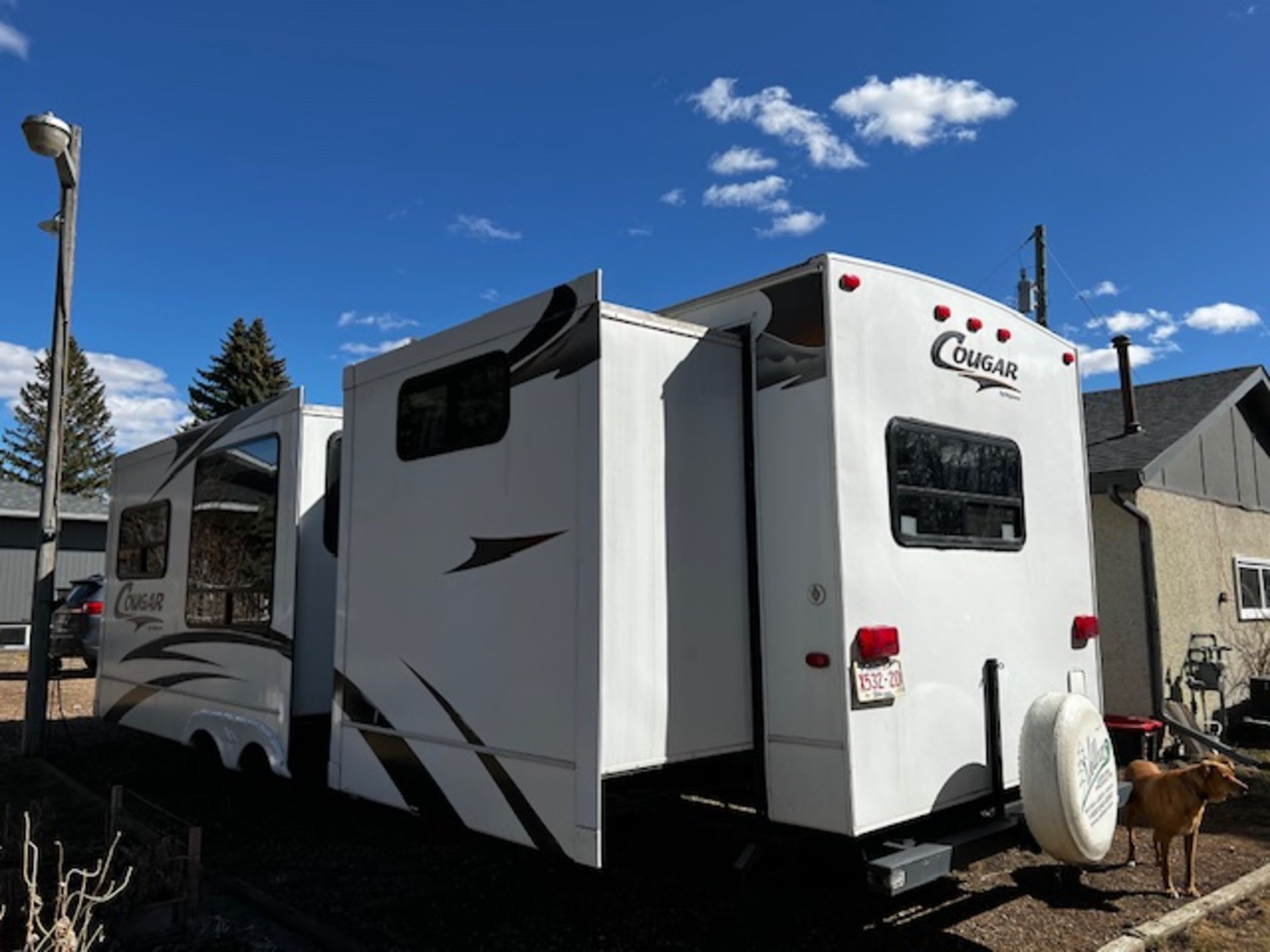 2008 COUGAR 304 VHS 30' TRAVEL TRAILER W/2 S/O, WINTERIZED, S/N: 4YDT304288C507042 - Image 4 of 20