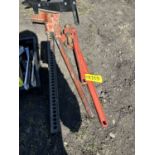 HIGH LIFT JACK, 36" ALUMINUM & 24" STEEL PIPE WRENCHES