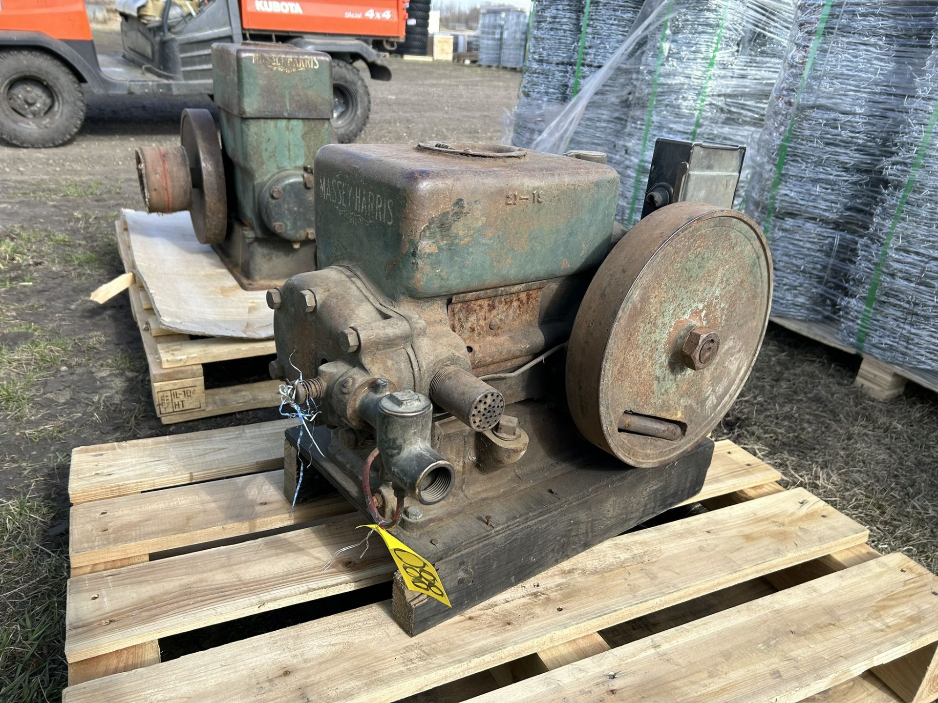 MASSEY HARRIS R14 PUMP ENGINE 2HP S/N 84053