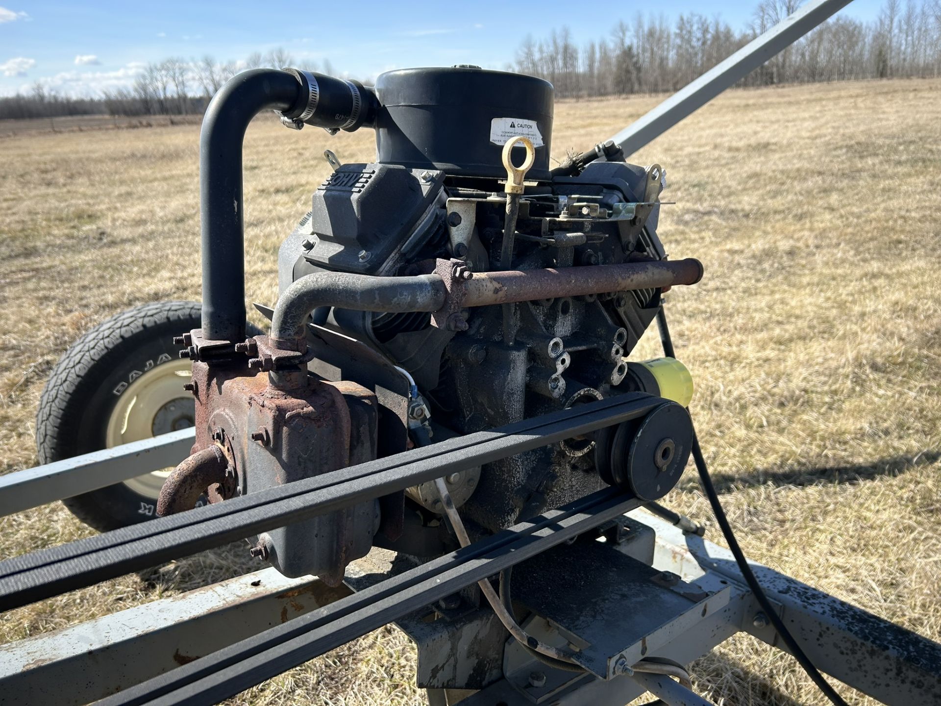 SAKUNDIAK HD8-1600 GRAIN AUGER W/KOHLER 25HP ENGINE, ELECTRIC START S/N: 66021 - Image 9 of 12