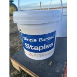 1.75" BARBED STAPLES - 30LB PAIL
