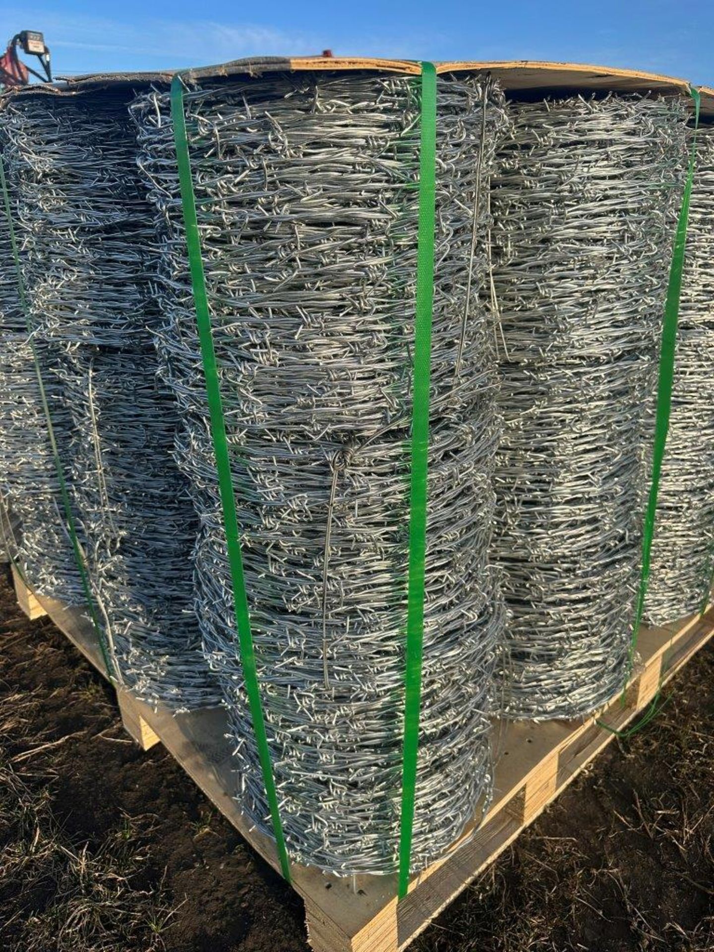 L/O - 3 ROLLS BARBED WIRE - 12.5 GAUGE (TIMES THE MONEY X3)