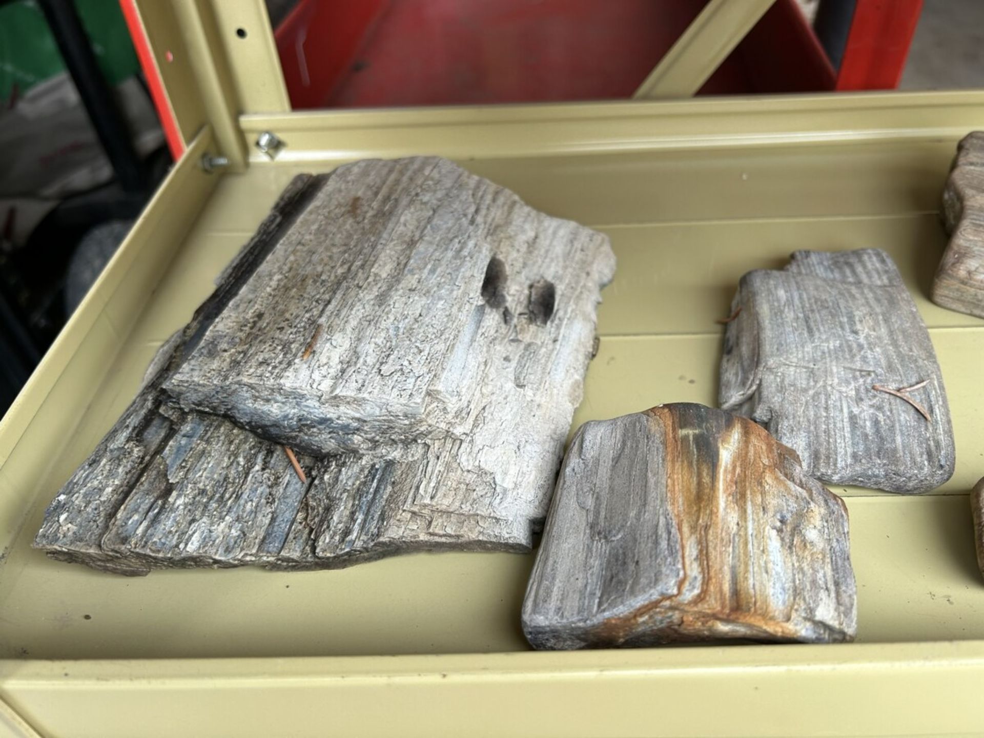 ASSORTED PETRIFIED WOOD AND ROCKS - Image 2 of 6