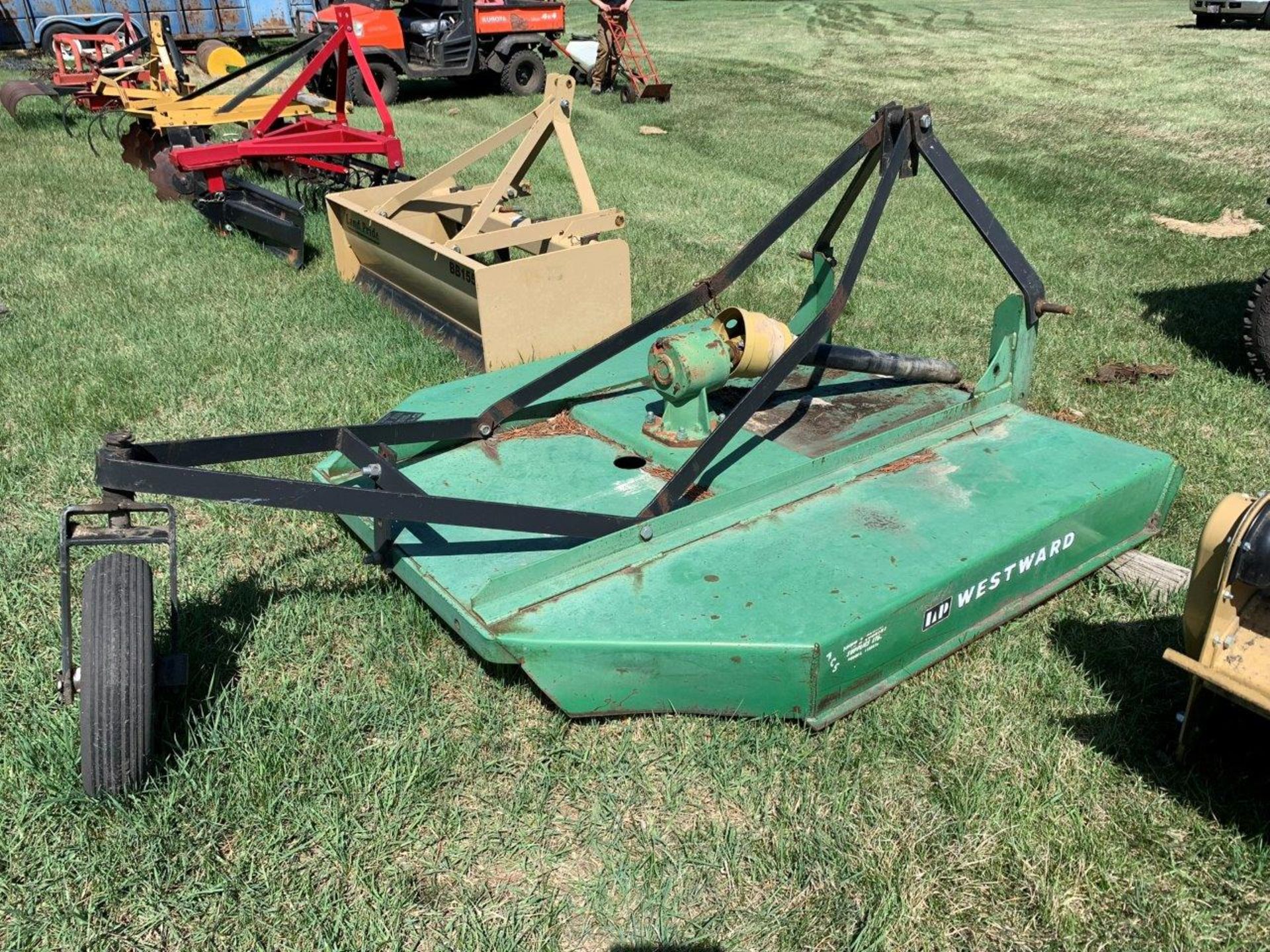 WESTWARD 60" 3-PT ROUGH CUT SEMI-TRAIL MOWER - Image 4 of 5