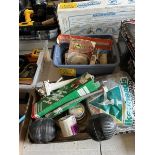 L/O ASSORTED PLUMBING SUPPLIES, FITTINGS, ADHESIVES, ETC.