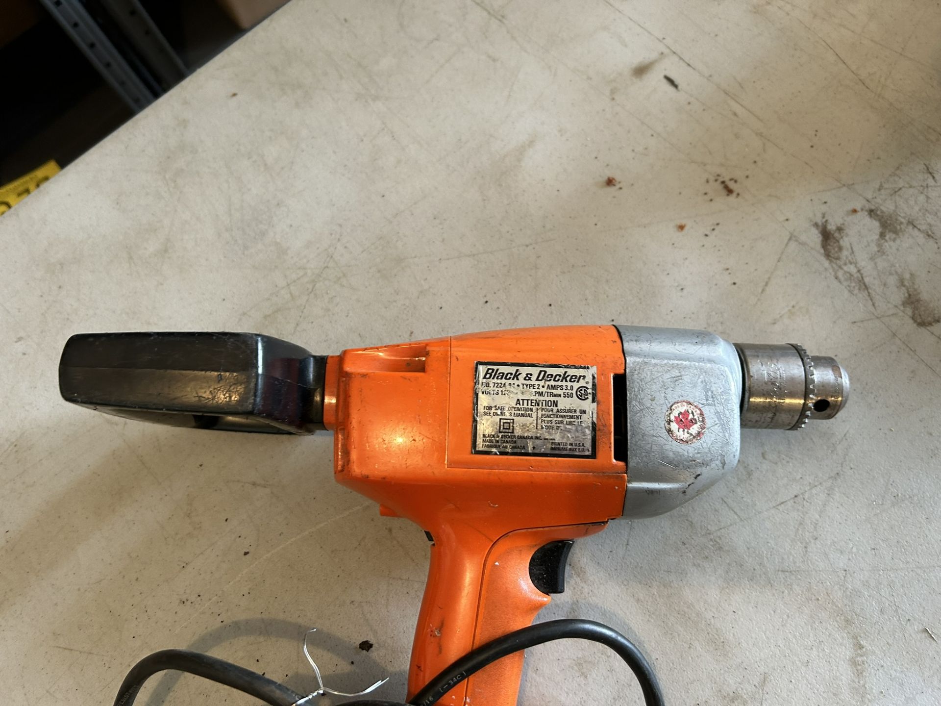 BLACK & DECKER 1/2" ELECTRIC DRILL - Image 4 of 4