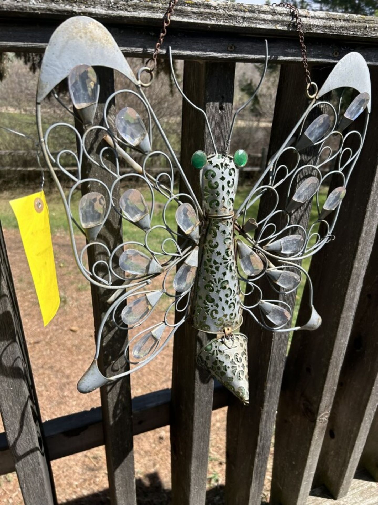 2 - DECORATIVE LIGHTED METAL BUTTERFLIES - Image 2 of 3