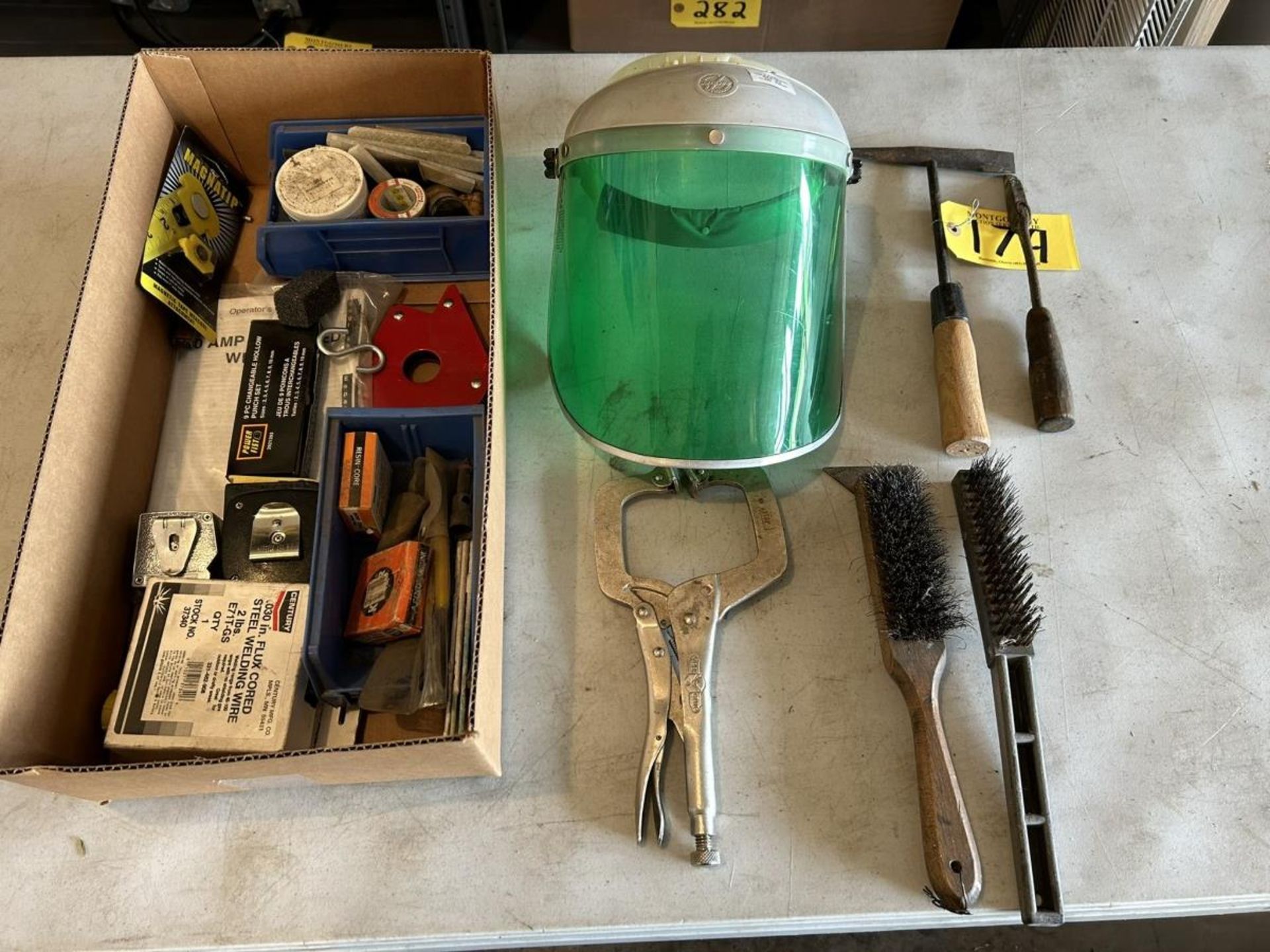 L/O ASSORTED METAL WORKING TOOLS