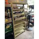 4-METAL SHELVING UNITS