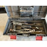 POLY TOOLBOX W/ ASSORTED TOOLS