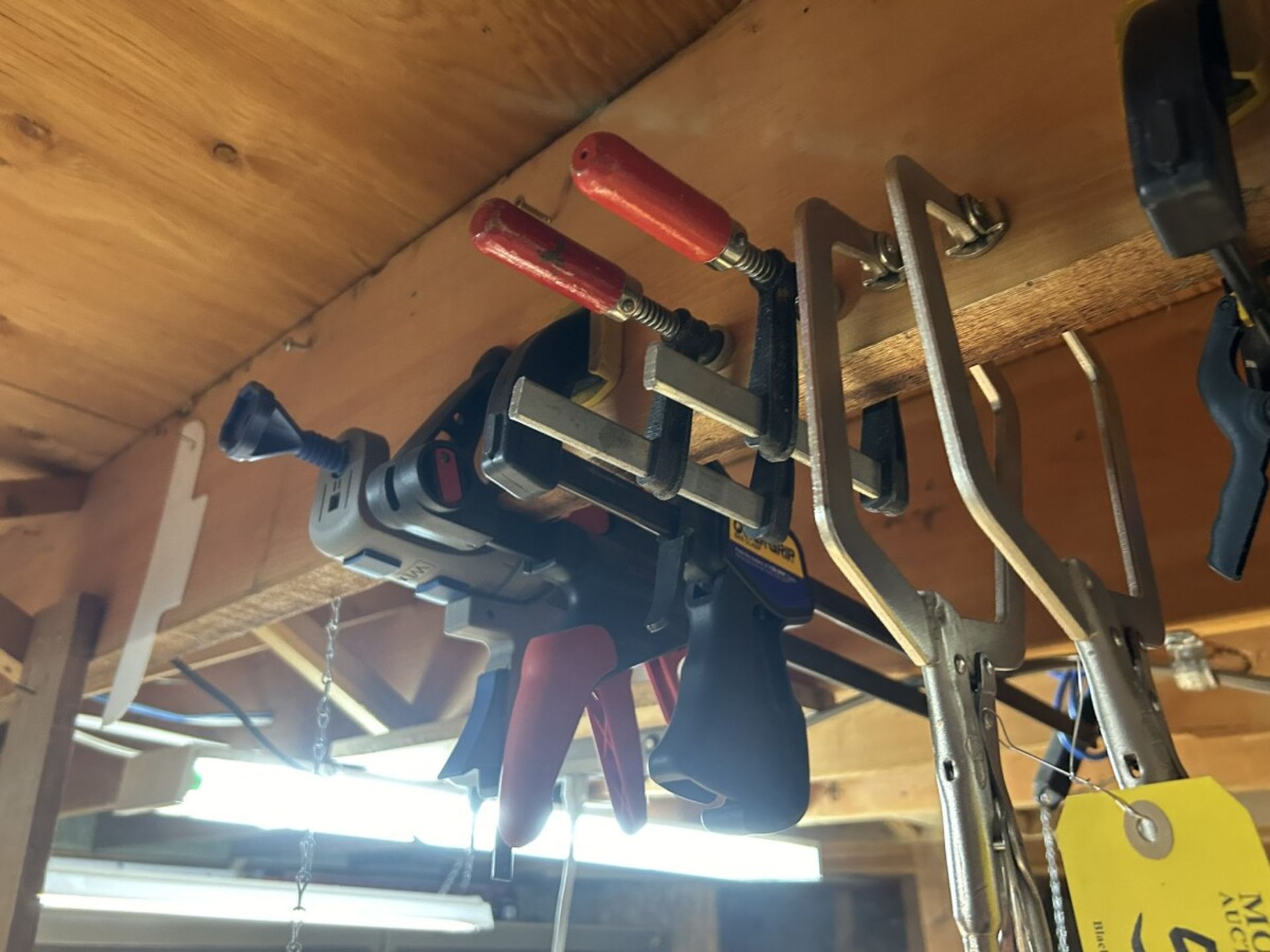 L/O ASSORTED CLAMPS - QUICK GRIP BAR CLAMPS, VISE GRIP C CLAMPS, ETC… - Image 4 of 4