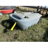VOLTERRA 15 GAL. RV PORTABLE WASTE WATER TANK, TOTE, & STOVE