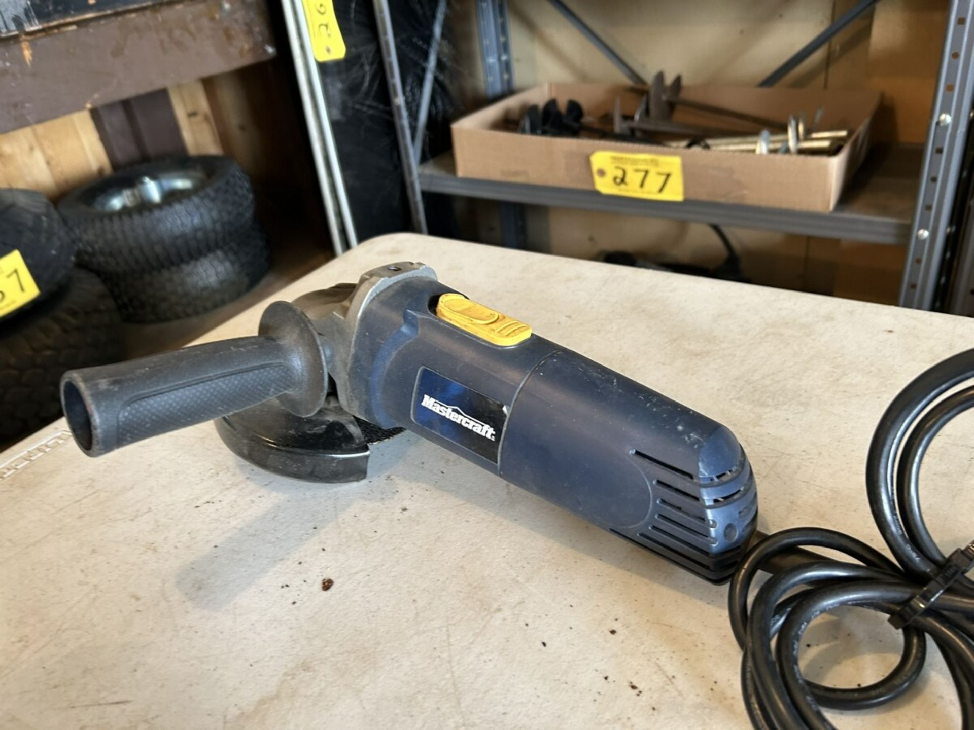 SKIL AND MASTERCRAFT 4.5" ELEC. ANGLE GRINDERS - Image 3 of 5