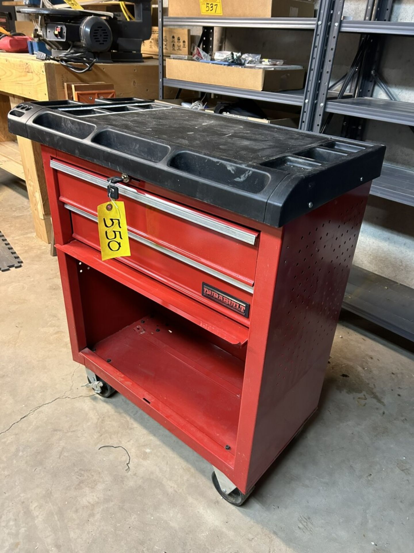 DURABUILT ROLLING TOOL BOX 26 1/2X14X34H