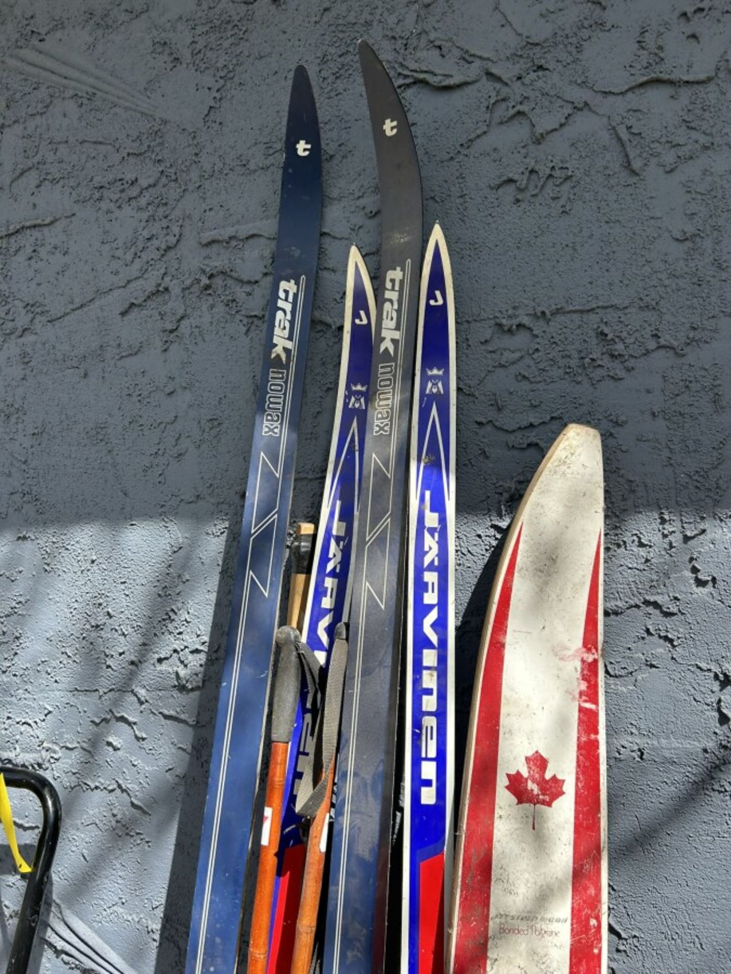 ASSORTED SKIS & POLES - Image 2 of 2