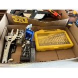 L/O ASSORTED DRILL BITS AND SLIP & LOCK WRENCH