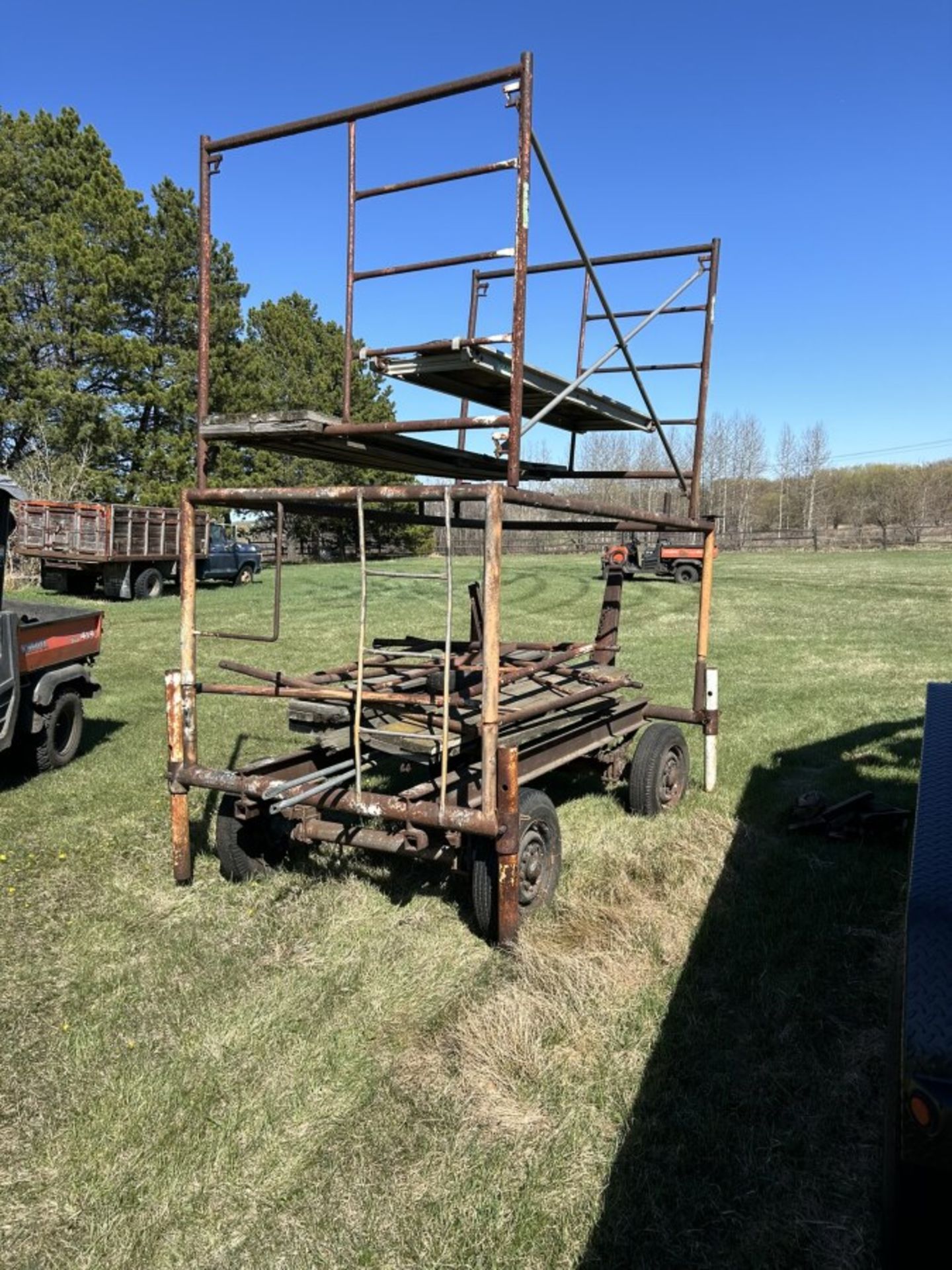 5FTX9FT SCAFFOLD WAGON - Image 3 of 5
