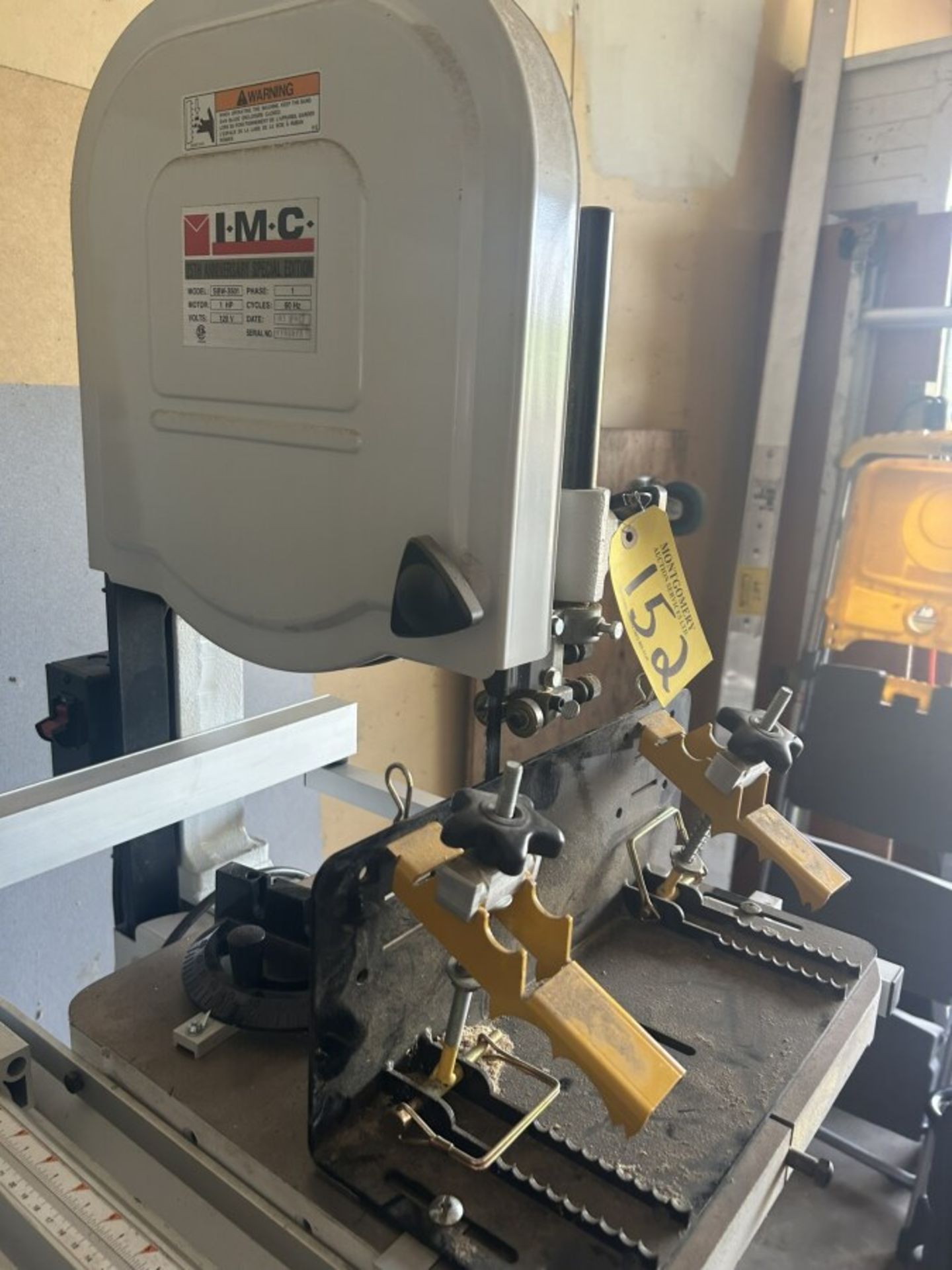 IMC SBW-3501 BAND SAW 25TH ANNIVERSARY SPECIAL EDITION, 1HP/120V/1PH - Image 3 of 8