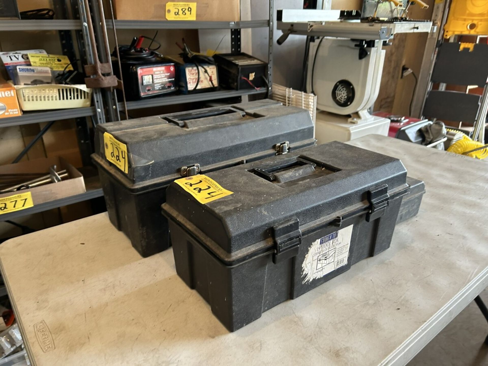 ASSORTED POLY TOOLBOXES - Image 2 of 6