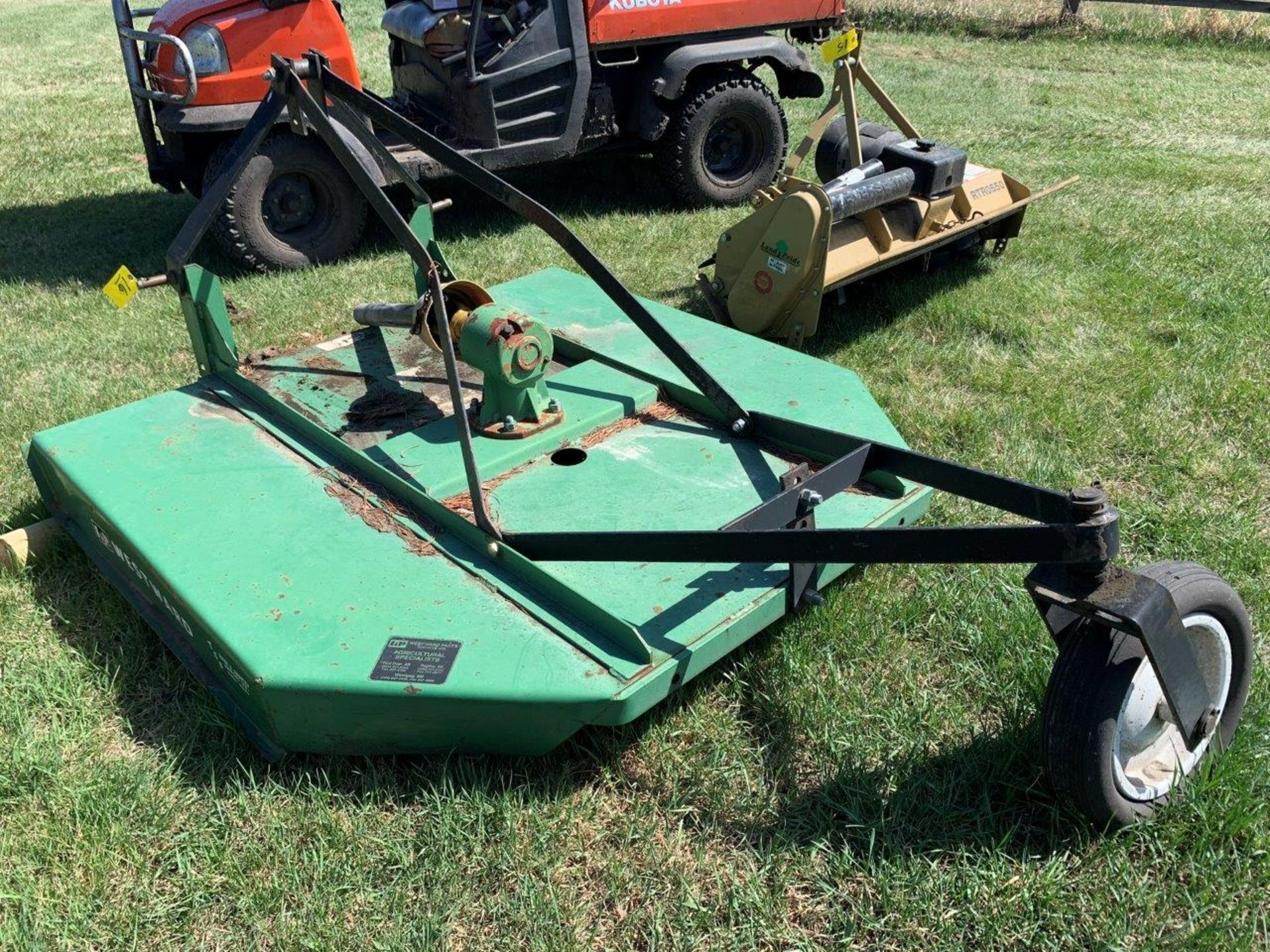 WESTWARD 60" 3-PT ROUGH CUT SEMI-TRAIL MOWER - Image 3 of 5