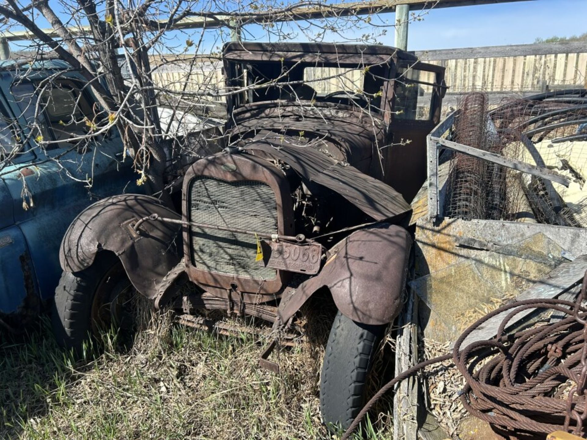 1928 FORD MODEL AA (PROJECT) LOCATED AT FARM 22 KM EAST OF PONOKA