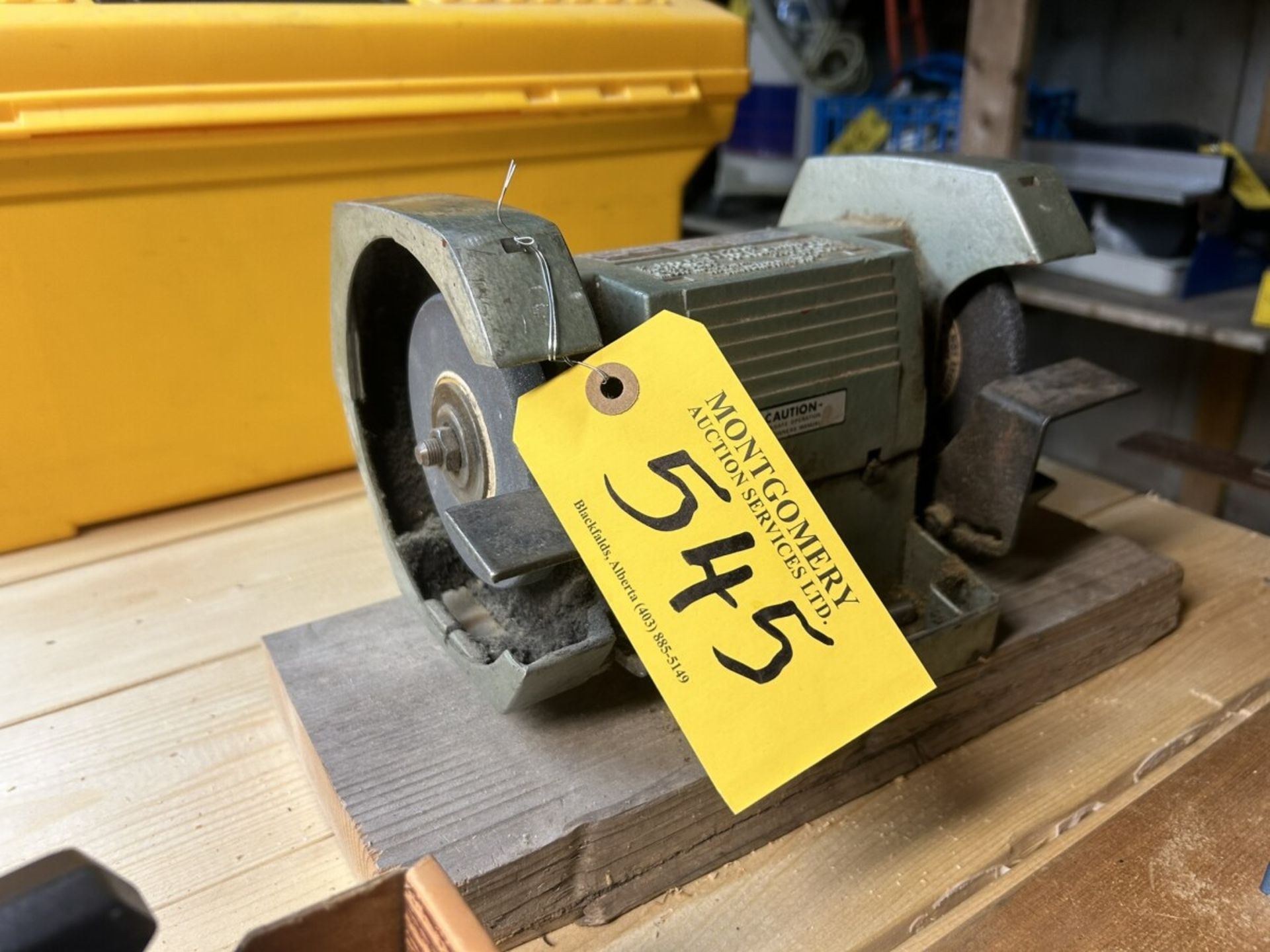 SEARS 5" BENCH GRINDER - Image 2 of 4