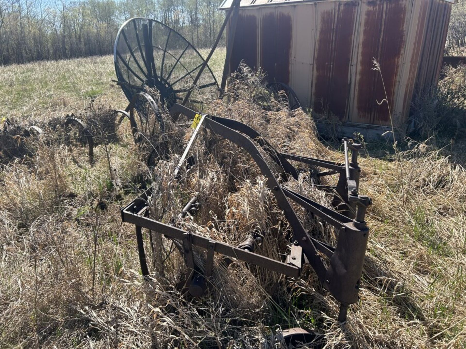 MASSEY HARRIS SIDE DELIVERY RAKE - LOCATED 22 KM EAST OF PONOKA - Image 3 of 7