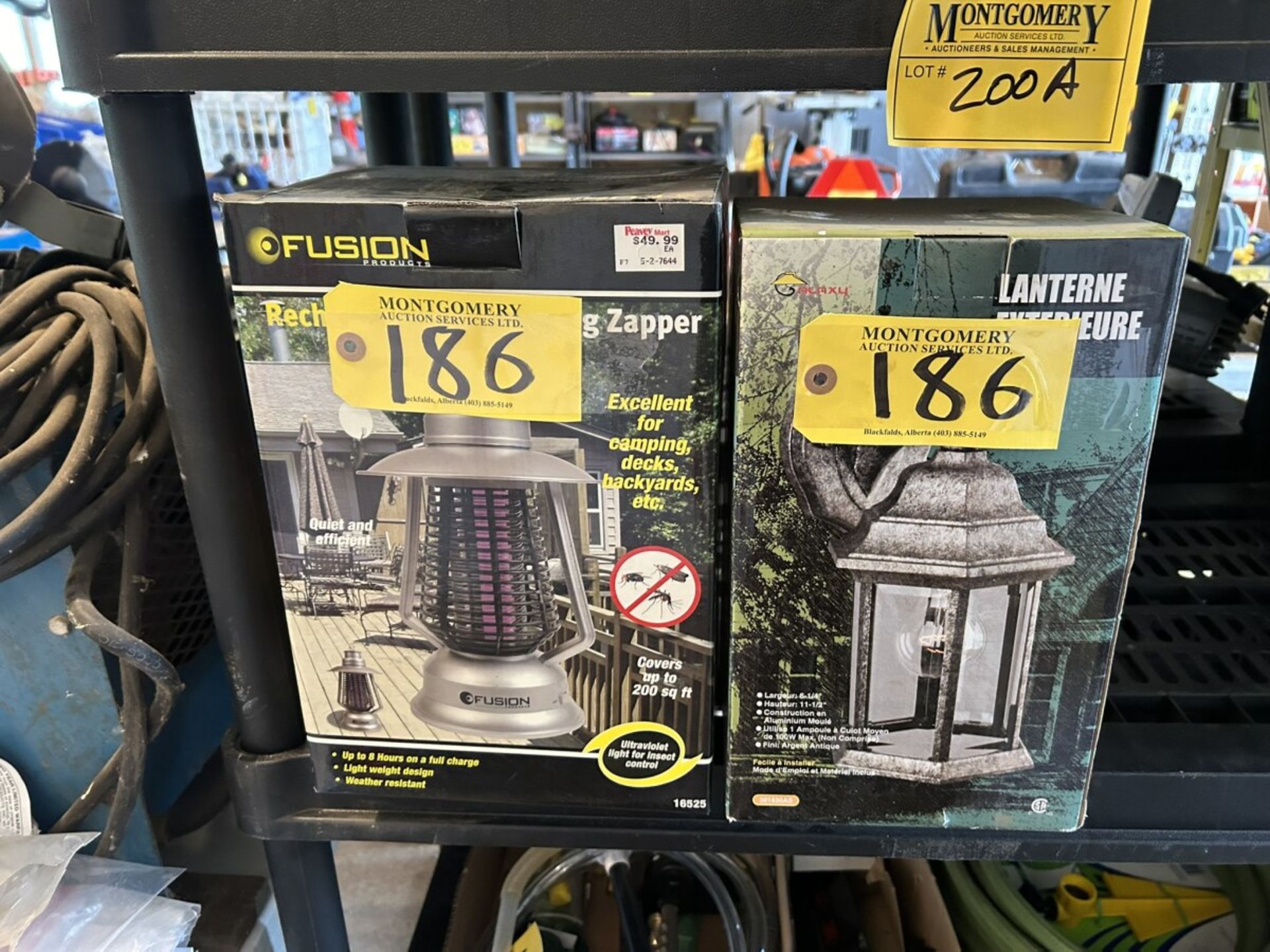 FUSION BUG ZAPPER AND OUTDOOR LANTERN