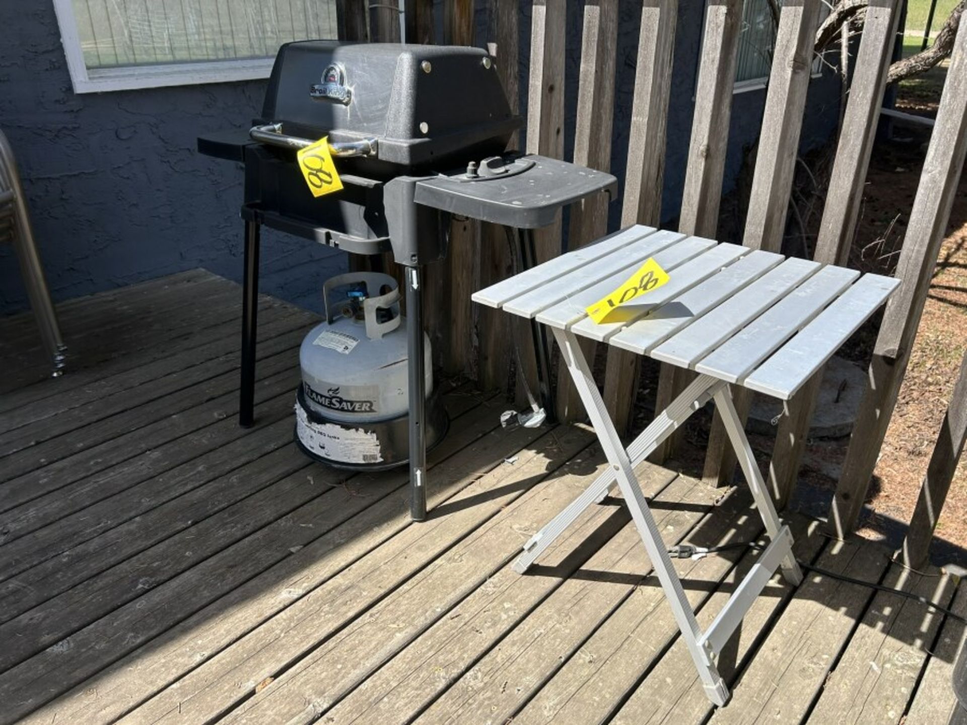 BROIL KING BBQ, POLY FOLDING TABLE - Image 2 of 4