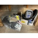 SHOP VAC HANG UP PORTABLE VACUUM W/ ASSORTED ATTACHMENTS