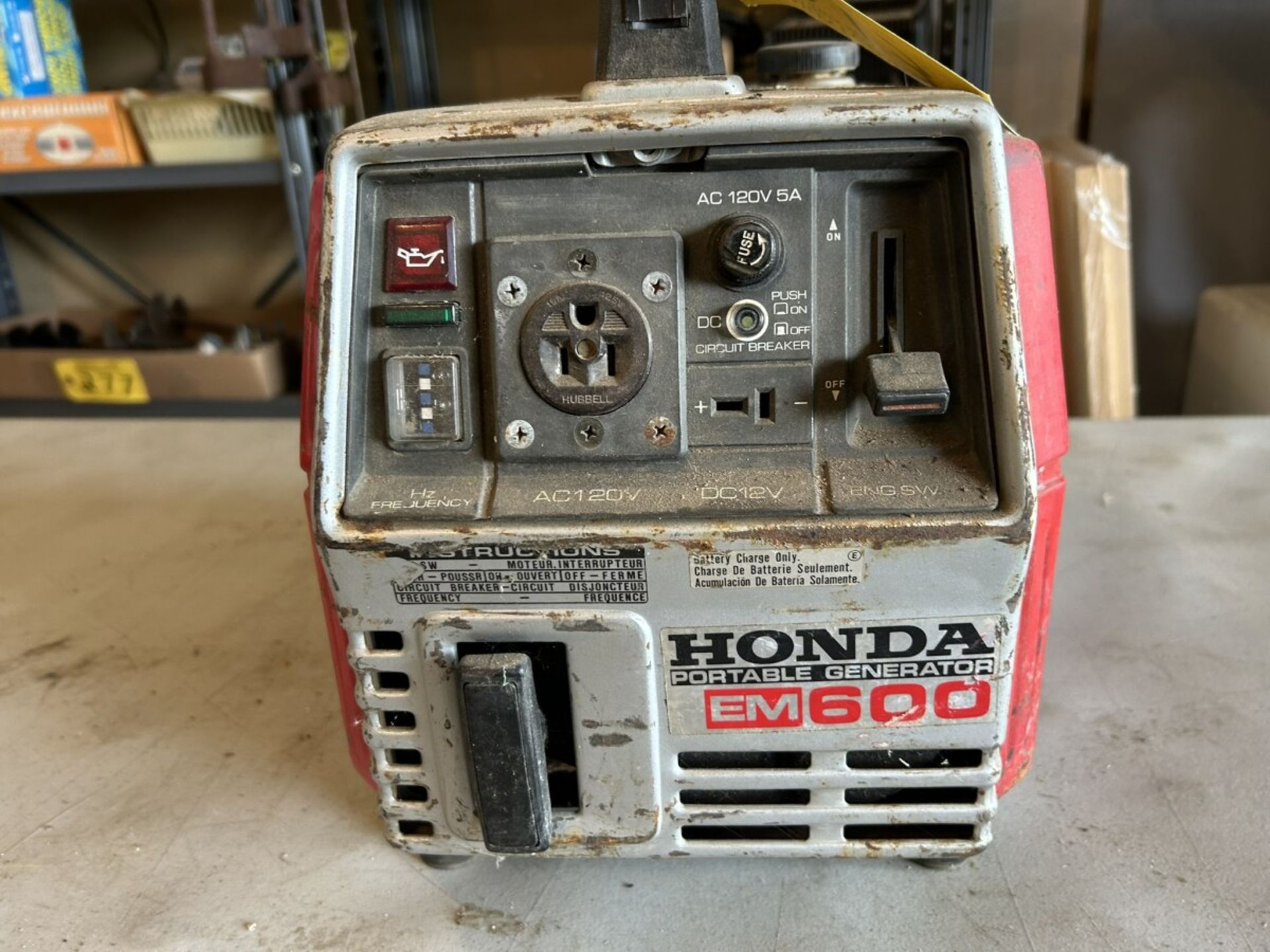 HONDA EM 600 GEN SET - Image 5 of 5