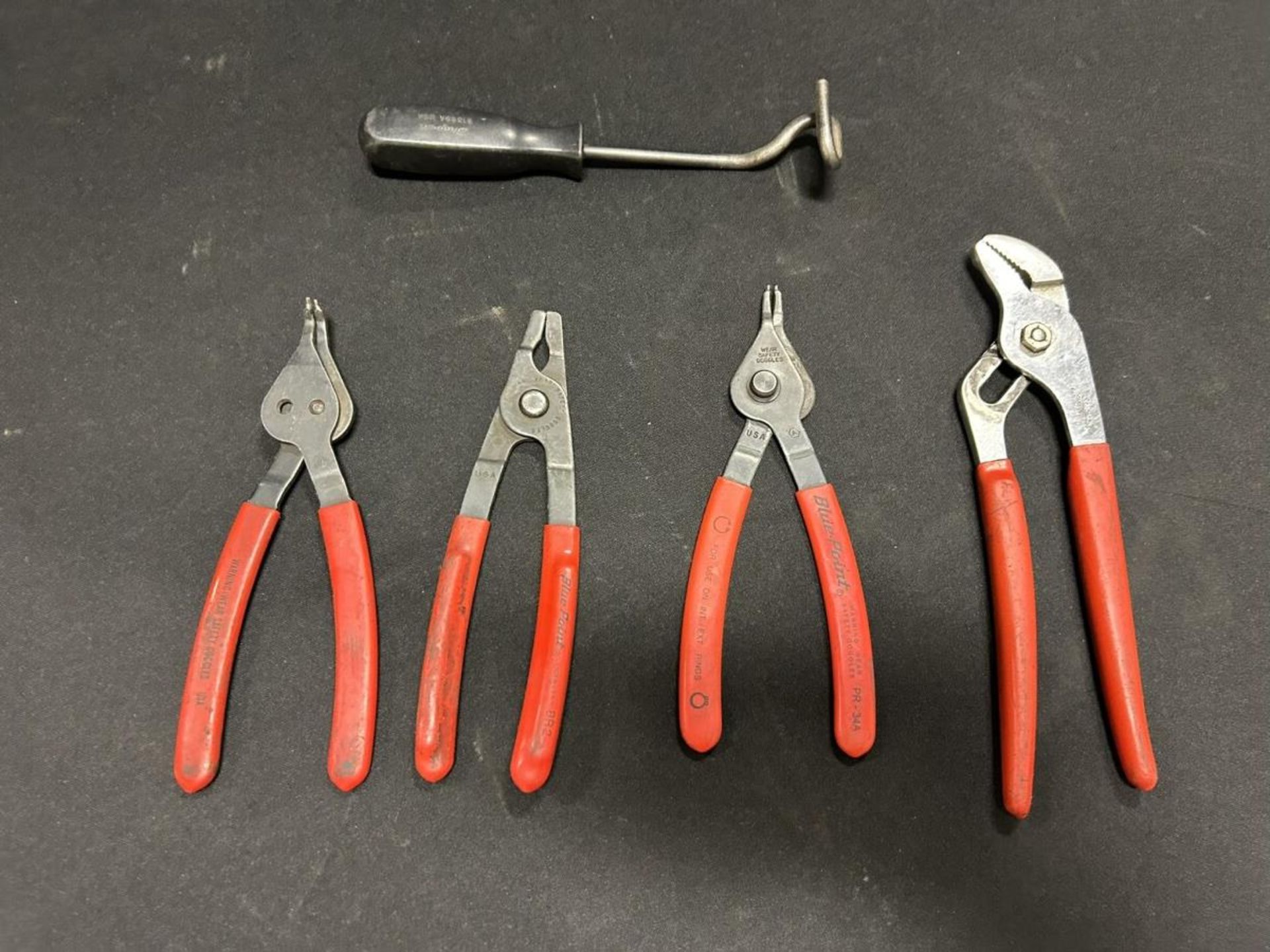 BLUE POINT/SNAP ON INT/EXT RING PLIERS, BR2, PR-27 ETC.