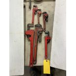 L/O ASSORTED PIPE WRENCHES