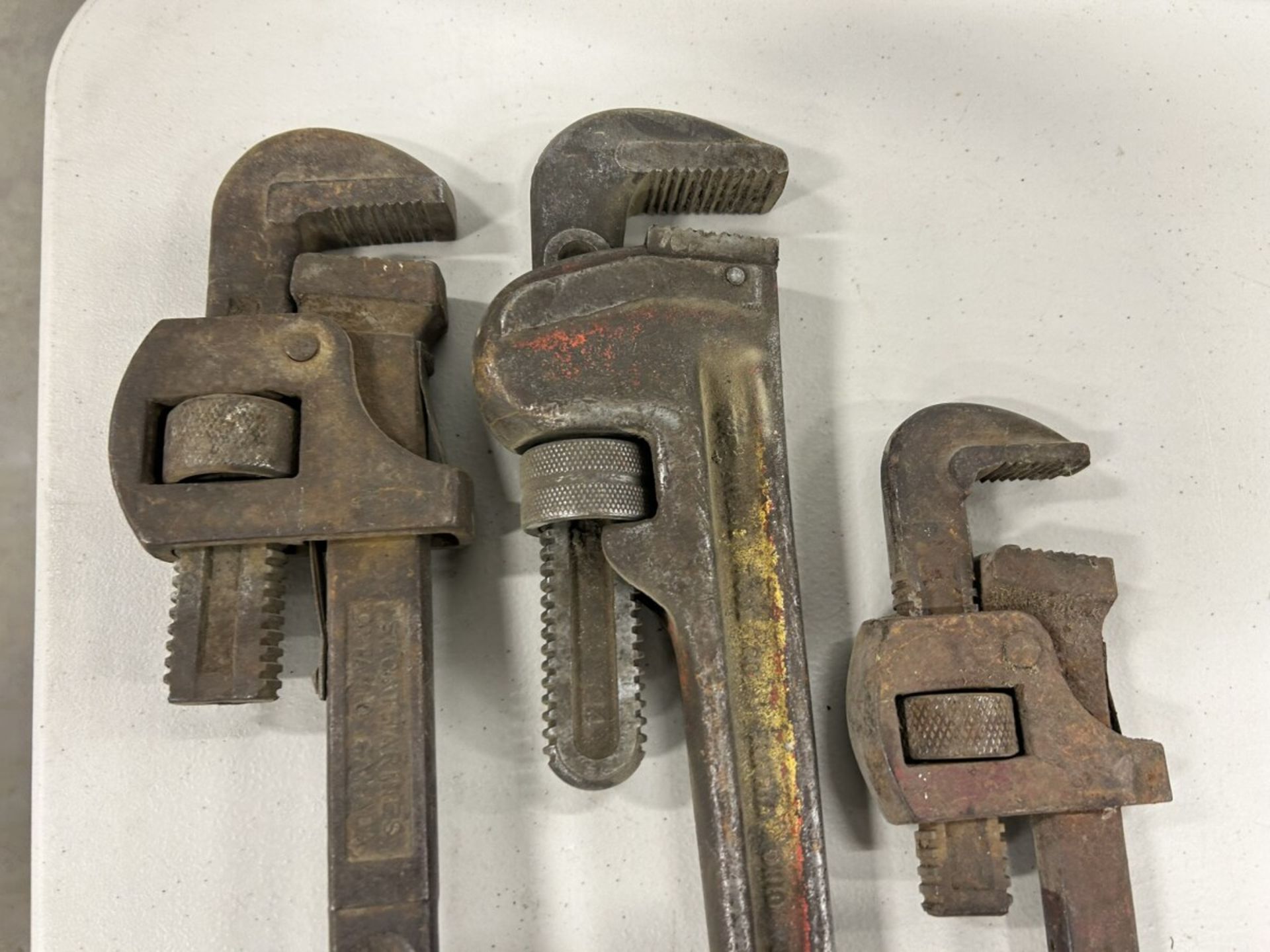 L/O ASSORTED PIPE WRENCHES RIDGID 24IN - Image 2 of 2