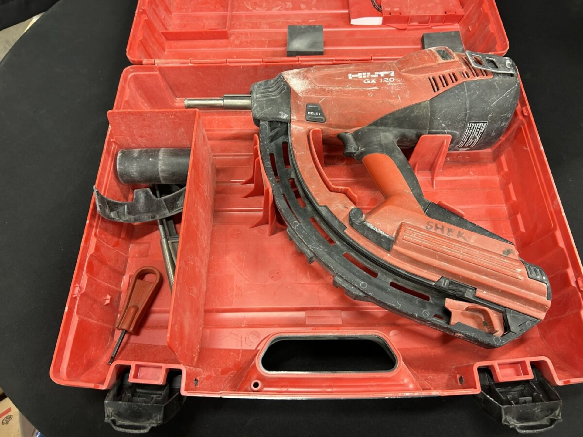 HILTI GX 120 STEEL & CONCRETE FASTENING GUN