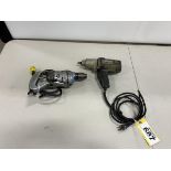 BLACK & DECKER CORDED IMPACT DRILL 3/8 DRIVE AND BLACK & DECKER DRILL