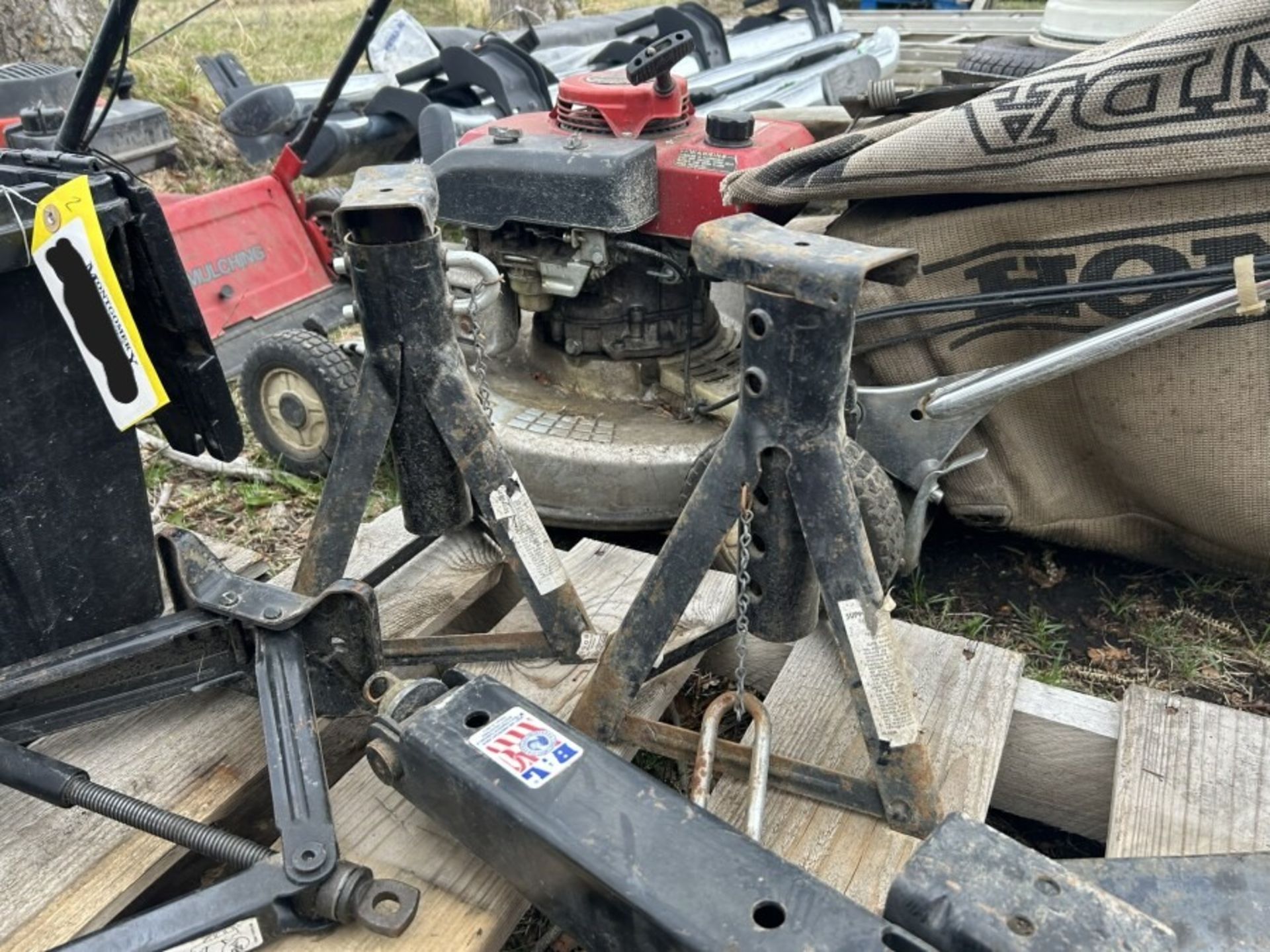 SNOWMOBILE SKI'S, VEHICLE JACKS, JACK STAND, ETC - Image 3 of 4