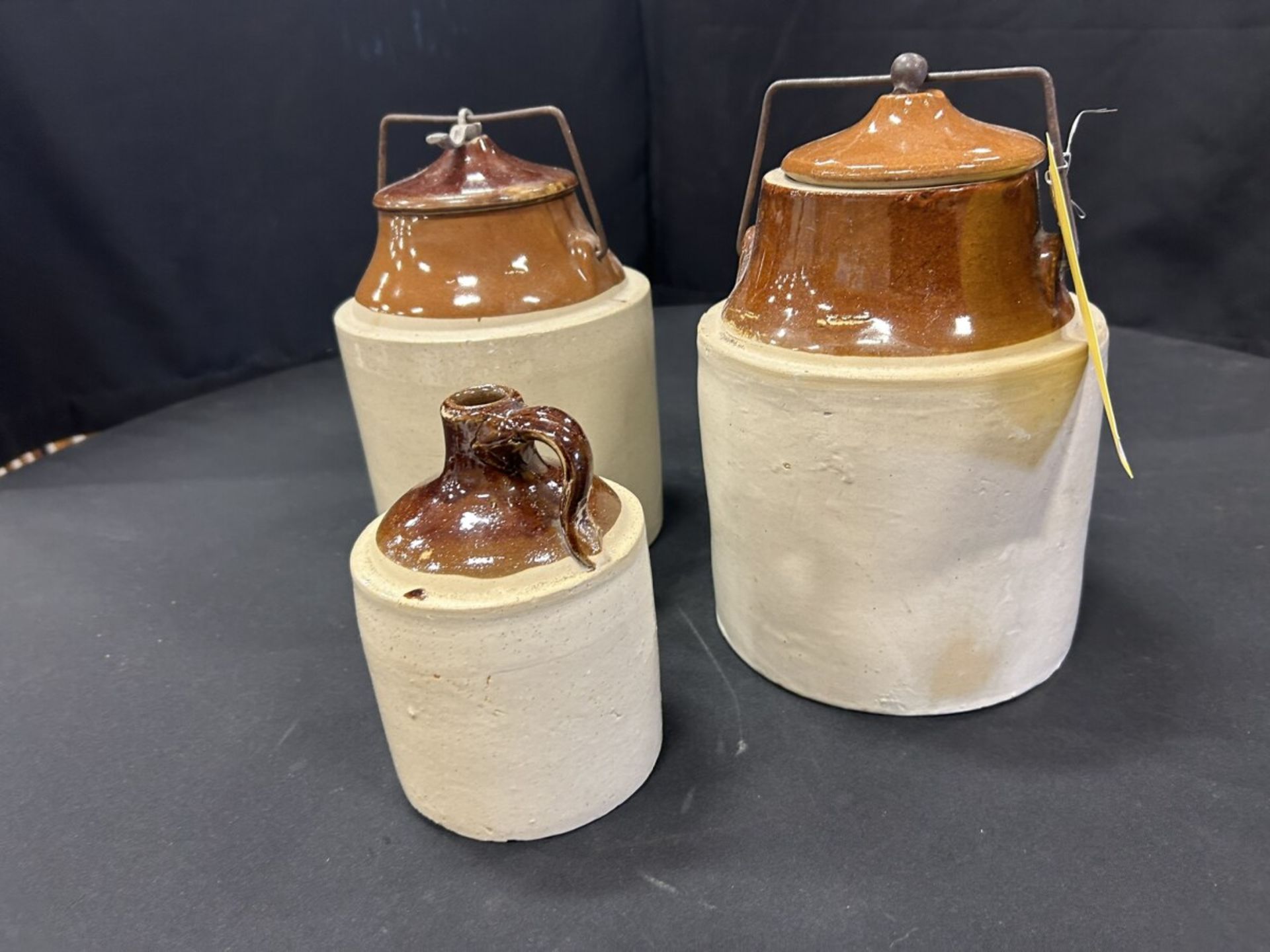 3-ANTIQUE CROCK JUGS - Image 2 of 6