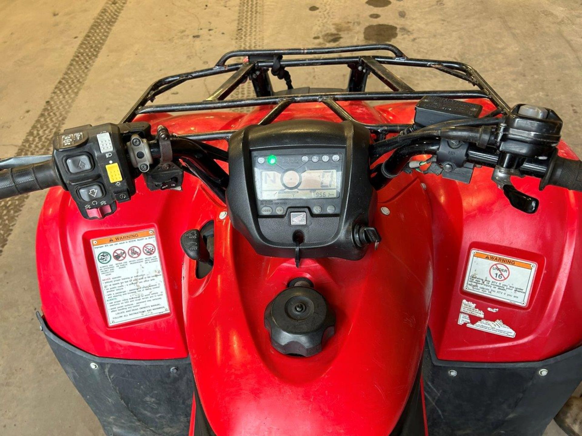 2013 TRX420 HONDA ATV, ELEC. SHIFT, INDEPENDENT SUSPENSION, 9,561 KM SHOWING, NEW ELEC. SHIFT MODULE - Image 5 of 6