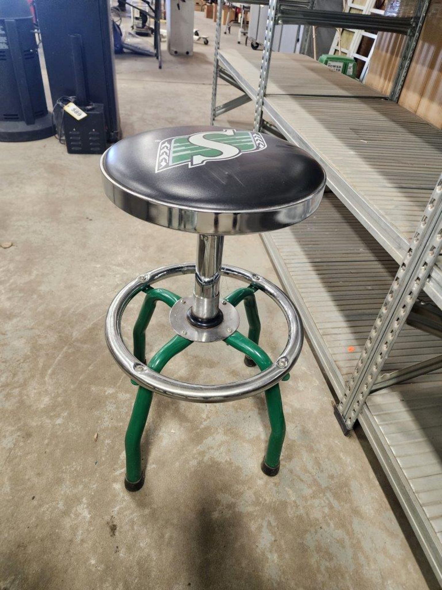 SASKATCHEWAN ROUGHRIDERS SWIVEL STOOL