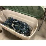 ASSORTED LED CHRISTMAS LIGHTS IN POLY TOTE