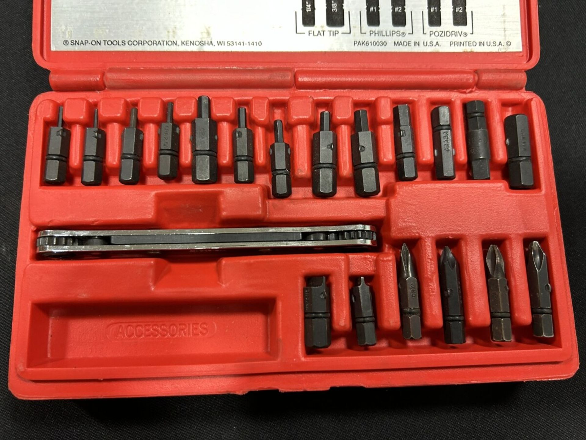 SNAP-ON RATCHET & BIT SET CRA180PB - Image 2 of 4