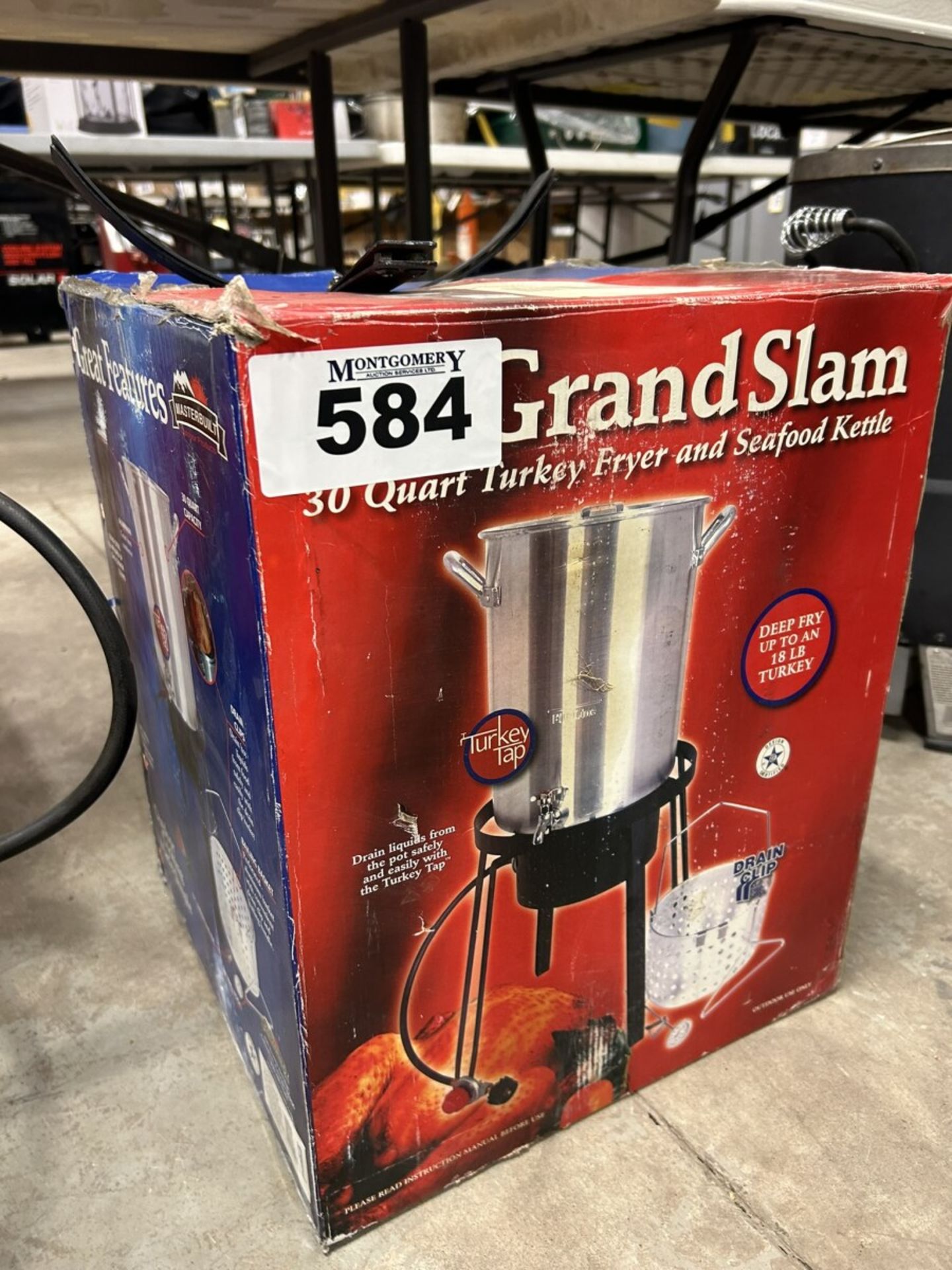 GRAND SLAM 30 QT. TURKEY FRYER AND SEAFOOD KETTLE - Image 2 of 5