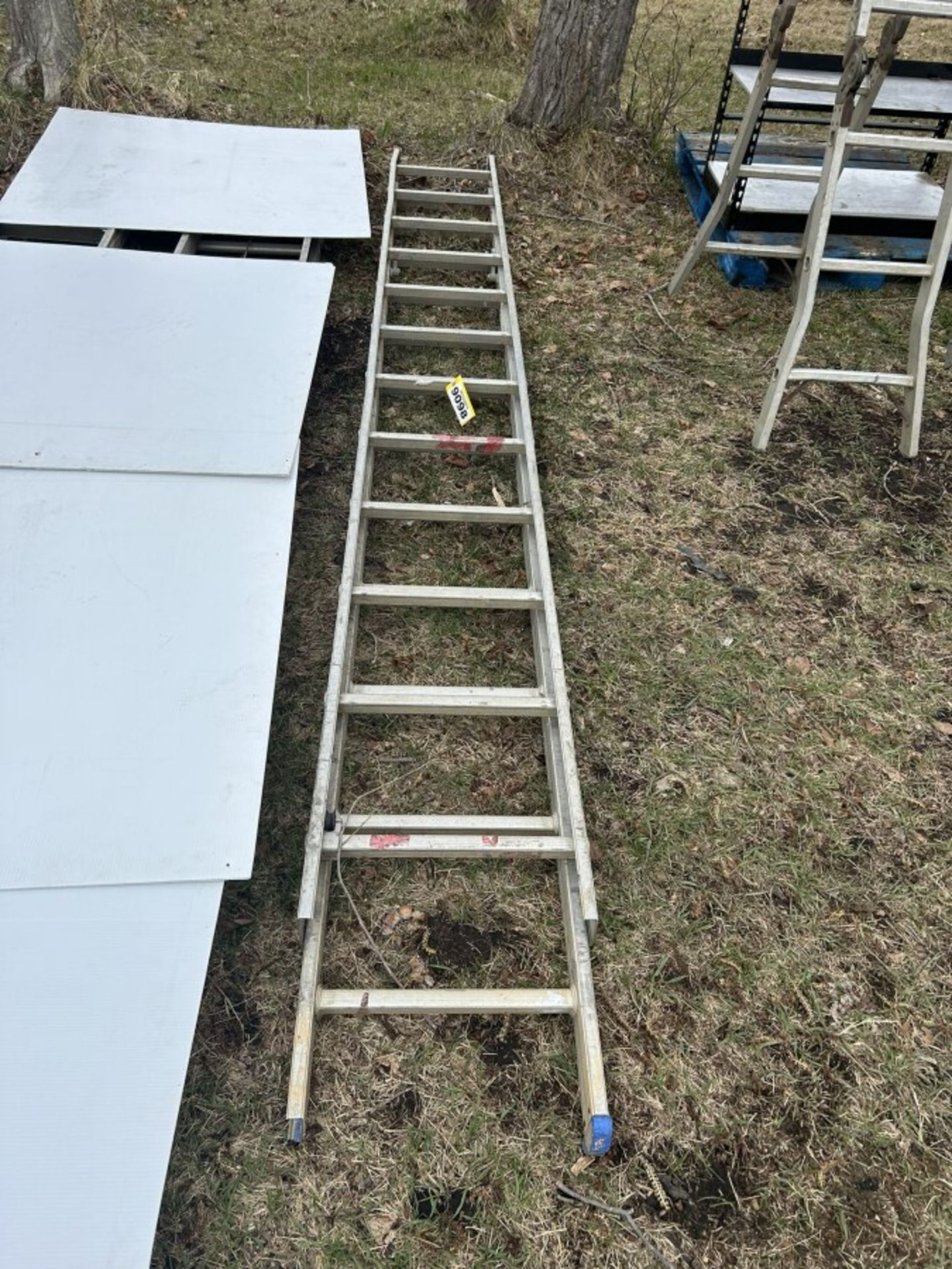 12 FT ALUMINUM EXTENSION LADDER