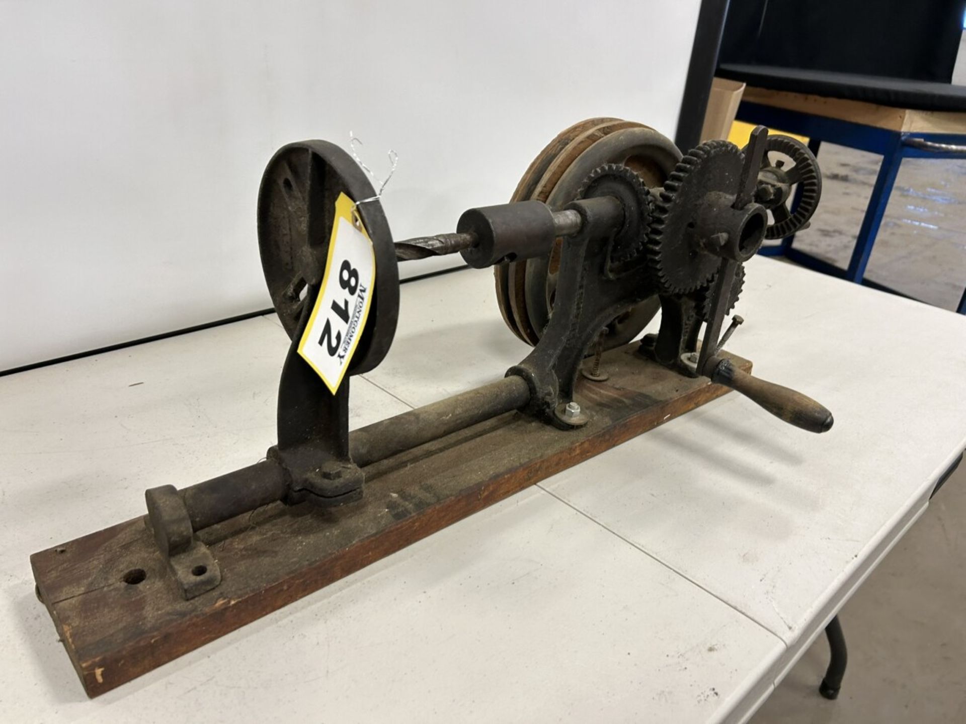 ANTIQUE POST DRILL PRESS - Image 2 of 5