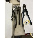 BOLT CUTTERS W/ PIPE BENDING EQUIPMENT