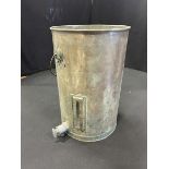 ANTIQUE MILK CAN W/ SIGHT GLASS (NO LID)