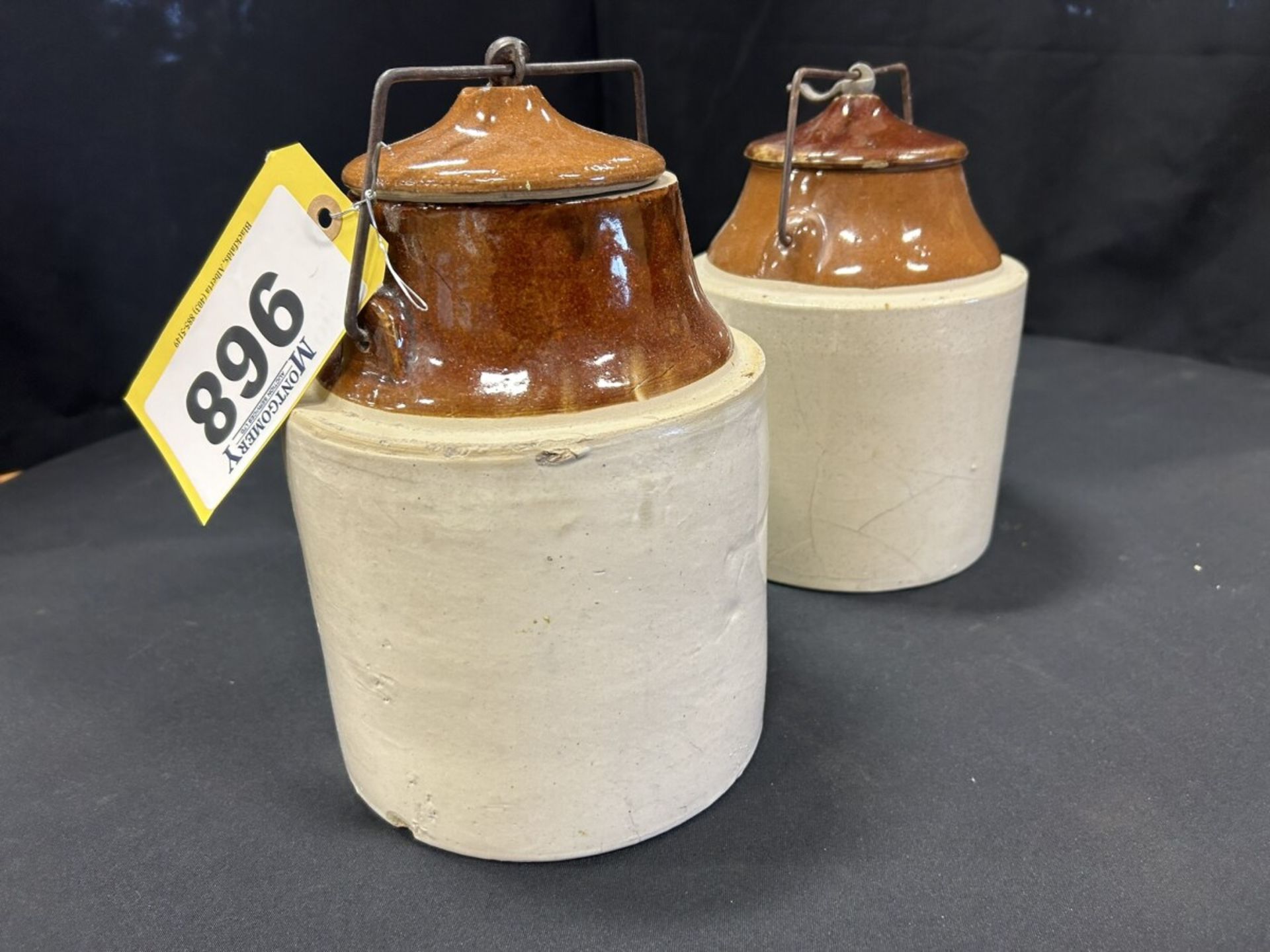 3-ANTIQUE CROCK JUGS - Image 3 of 6