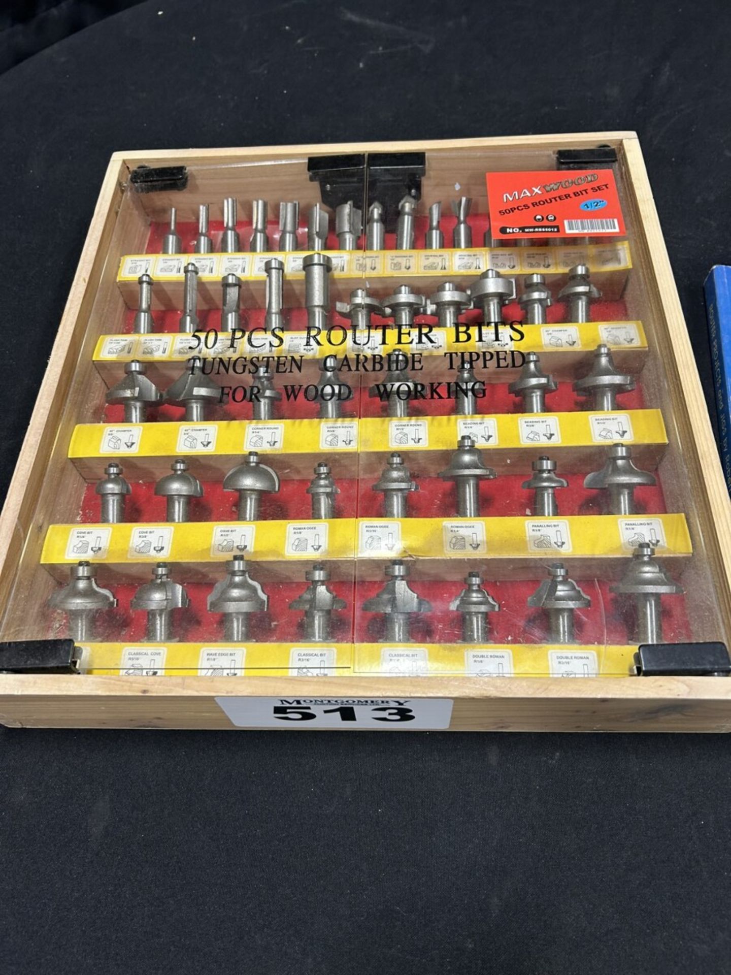 MAXWOOD 50 PCS ROUTER BIT SET - Bild 5 aus 5