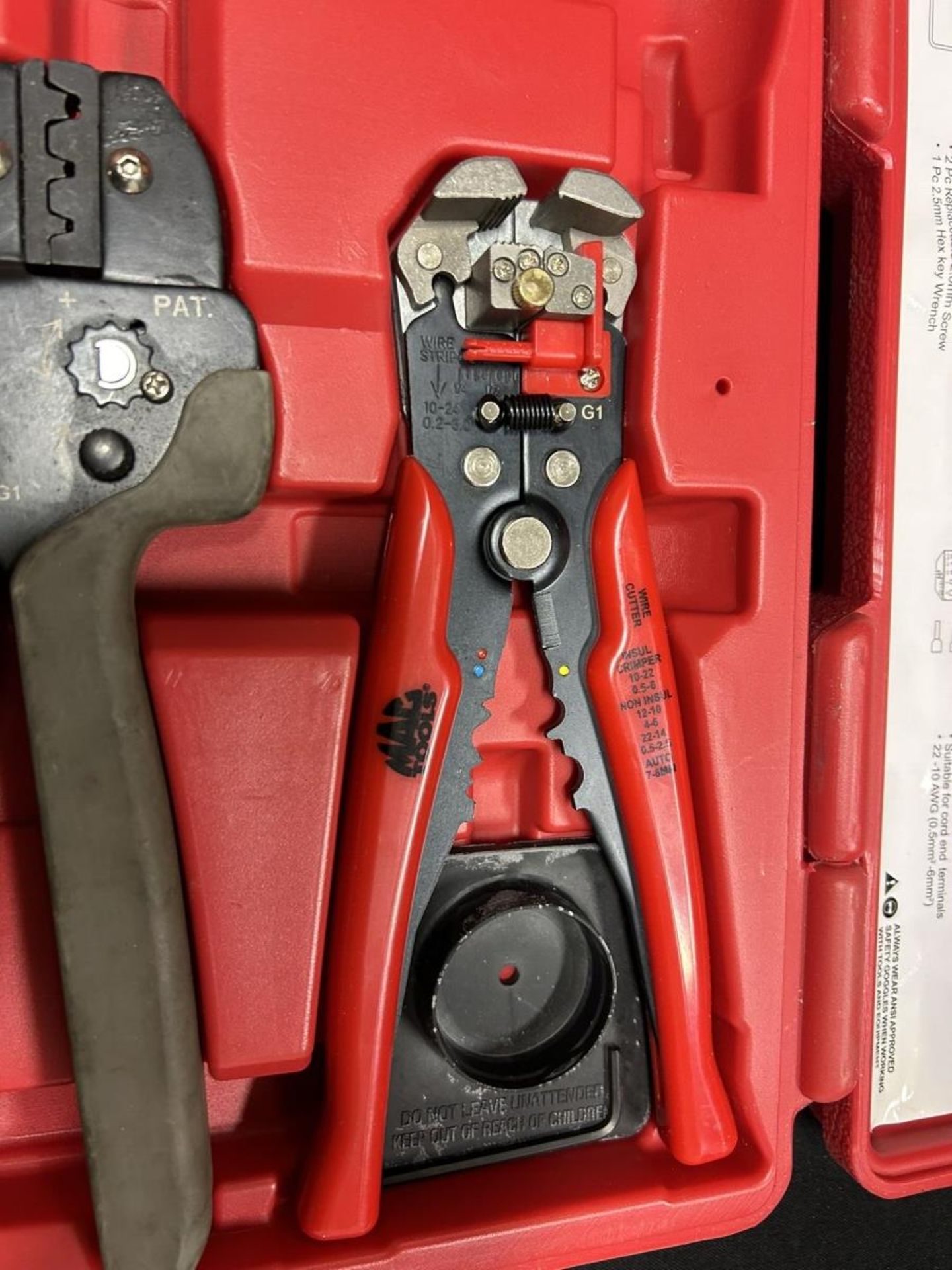 MAC TOOLS MASTER CRIMPING TOOL SET TCT800-MS - Image 4 of 7